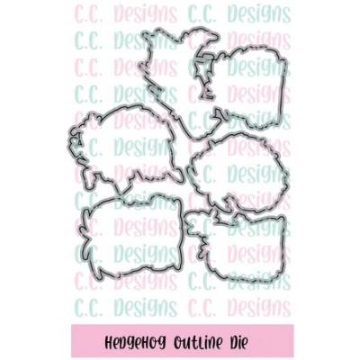 C.C. Designs Outline Die - Hedgehog